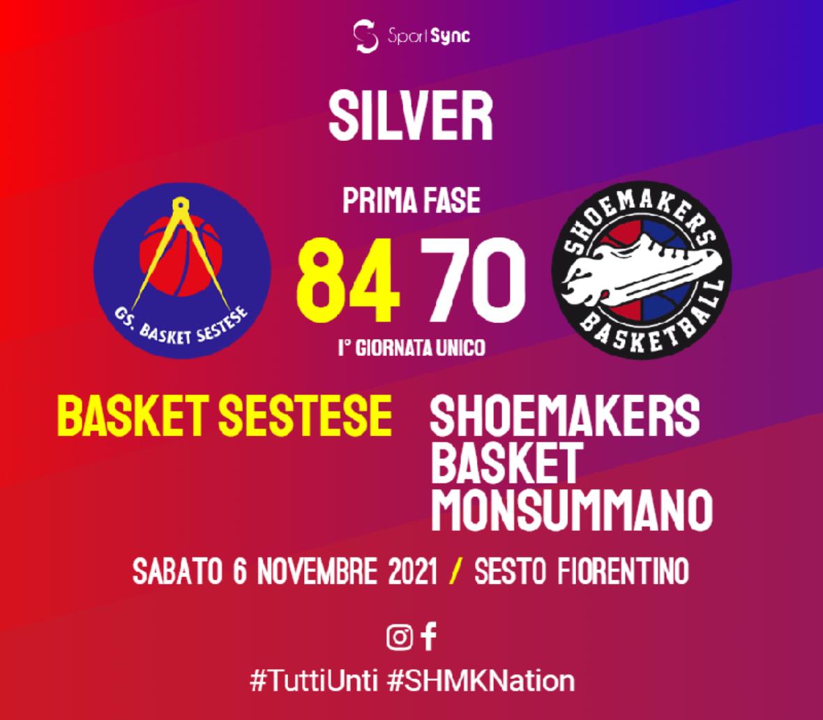 U20: gli Shoemakers ci provano ma cadono contro il Basket Sestese