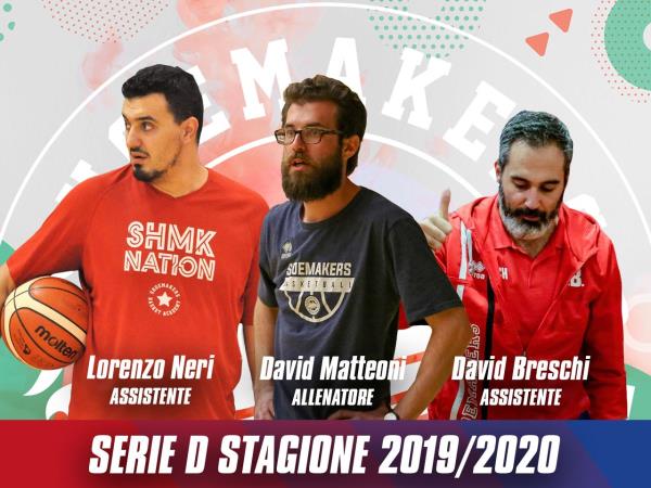 Stagione 2019/2020: Confermato lo staff tecnico Shoemakers