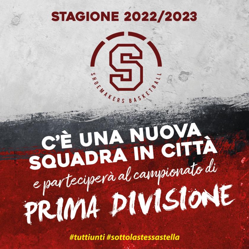 Nuovo team Senior per gli Shomakers, ai nastri di partenza la squadra di Prima Divisione