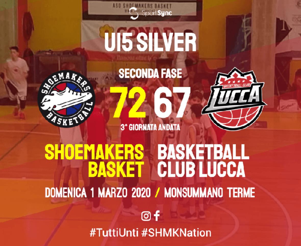 U15: contro Lucca arriva la terza vittoria consecutiva, ma che fatica