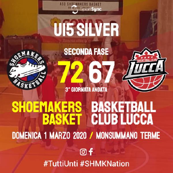 U15: contro Lucca arriva la terza vittoria consecutiva, ma che fatica